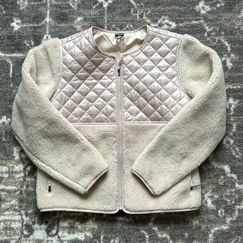 Patagonia Women's Recycled Sherpa Hybrid Jacket Size Large